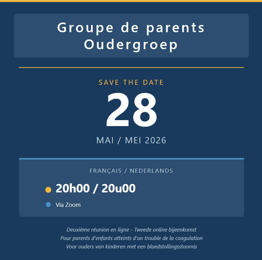 Invitation au deuxième groupe parents